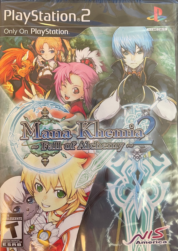 Mana Khemia 2: Fall of Alchemy (PS2 Collectible) New
