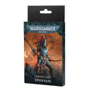 Warhammer 40K Datasheet Cards Drukhari Miniatures - Rules