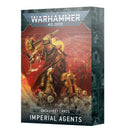 Warhammer 40K Datasheet Cards Imperial Agents Miniatures - Rules