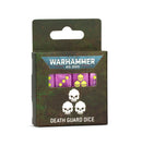 Warhammer 40K Death Guard Dice Set Miniatures - Tools