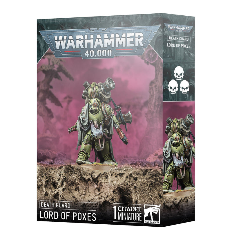 Warhammer 40K Death Guard Lord Of Poxes - Miniatures - Models ...