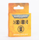 Warhammer 40K Imperial Fists Dice Miniatures - Tools
