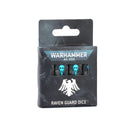 Warhammer 40K Raven Guard Dice Miniatures - Tools