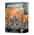 Warhammer 40K Space Marines Captain in Terminator Armour Miniatures - Models