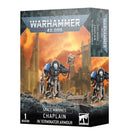 Warhammer 40K Space Marines Chaplain in Terminator Armor Miniatures - Models