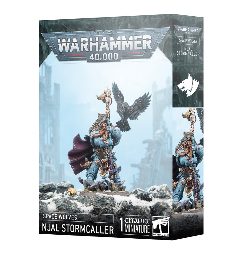 Warhammer 40K Space Wolves Njal Stormcaller - Miniatures - Models ...