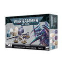 Warhammer 40K Tyranids Termagants and Ripper Swarm and Paints Miniatures - Paints