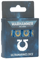 Warhammer 40K Ultramarines Dice Miniatures - Tools