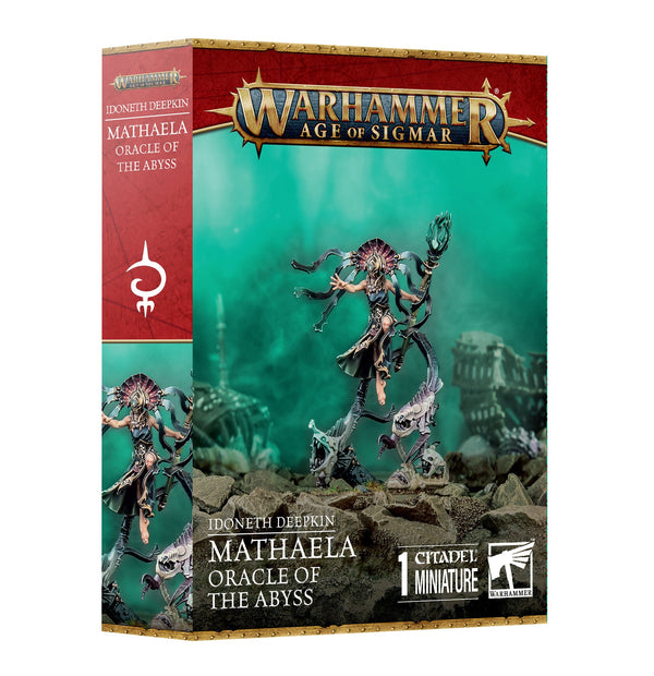 Warhammer Age of Sigmar Idoneth Deepkin Mathaela Oracle of the Abyss Miniatures - Models