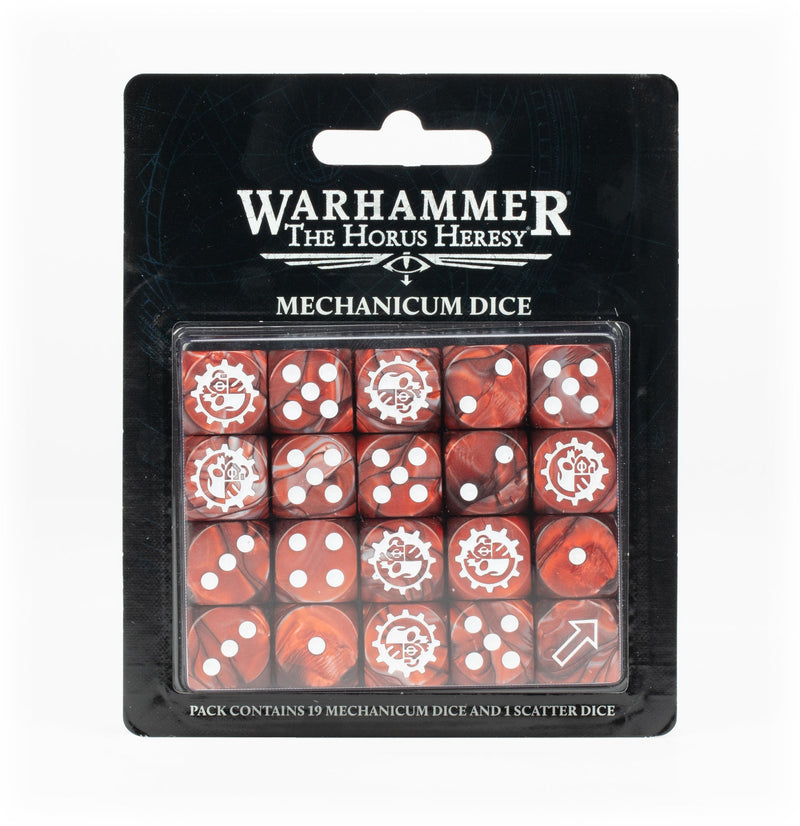 Warhammer Horus Heresy Mechanicum Dice Miniatures - Tools