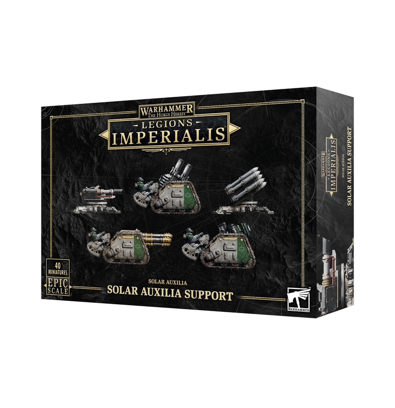 Warhammer Horus Heresy Solar Auxilia Support Miniatures - Models
