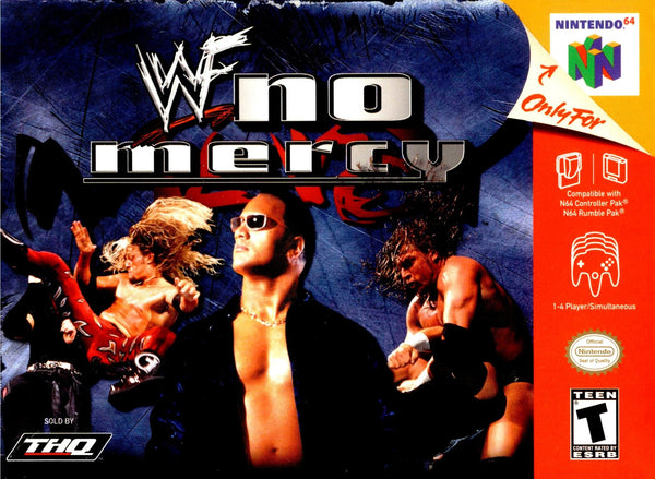 WWF No Mercy (N64) Video Games - Games - N64