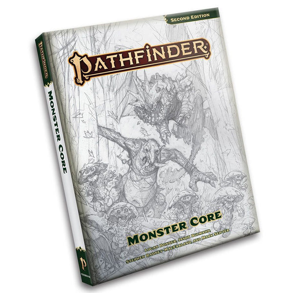 Pathfinder 2nd Ed Monster Core Sketch Edition