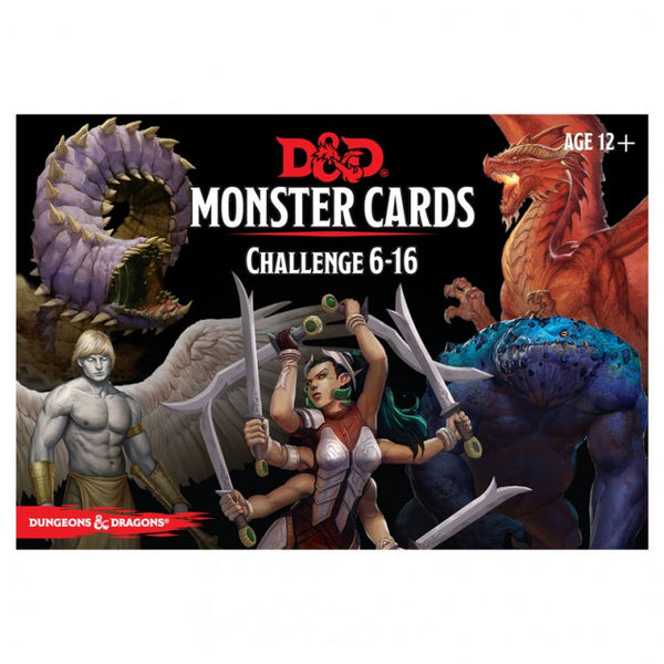 D&D 5th Ed: Monster Cards 6-16