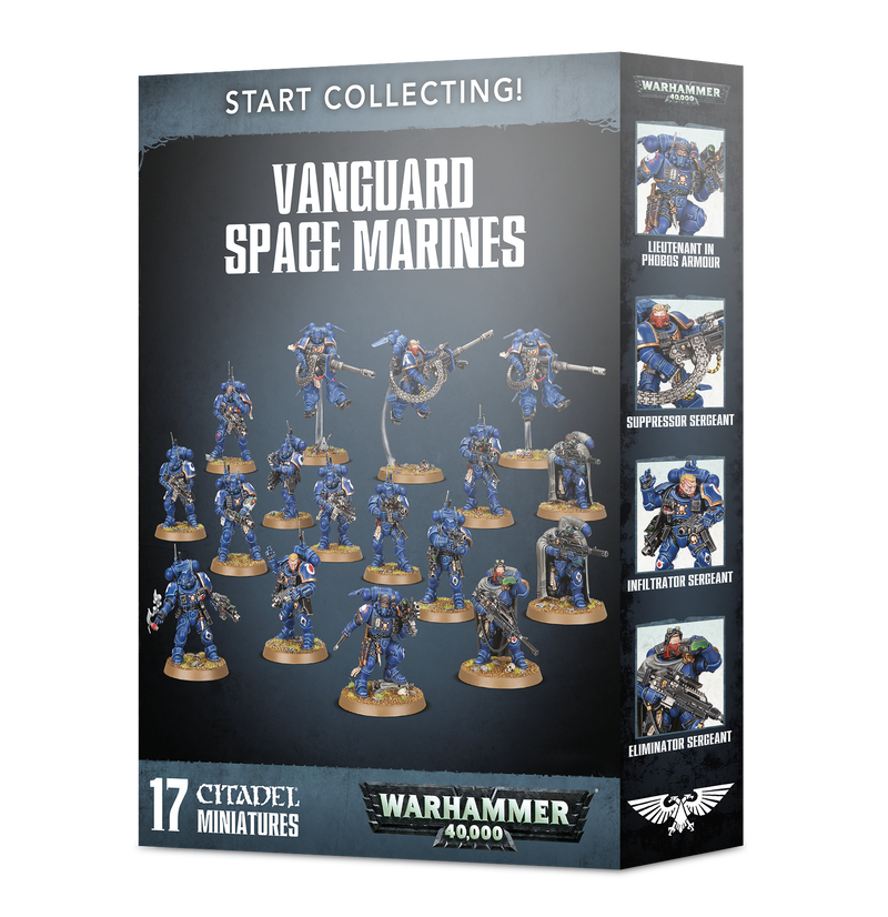 Warhammer 40K Start Collecting Vanguard Space Marines
