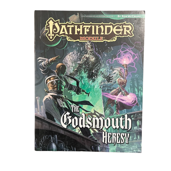 Pathfinder Module Godsmouth Heresy by Rob Mcreary Pre-Owned