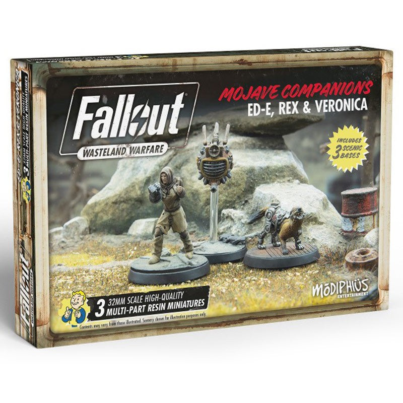 Fallout: Wasteland Warfare Ed-E Rex & Veronica