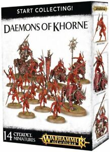 Warhammer Age of Sigmar Start Collecting! Daemons of Khorne