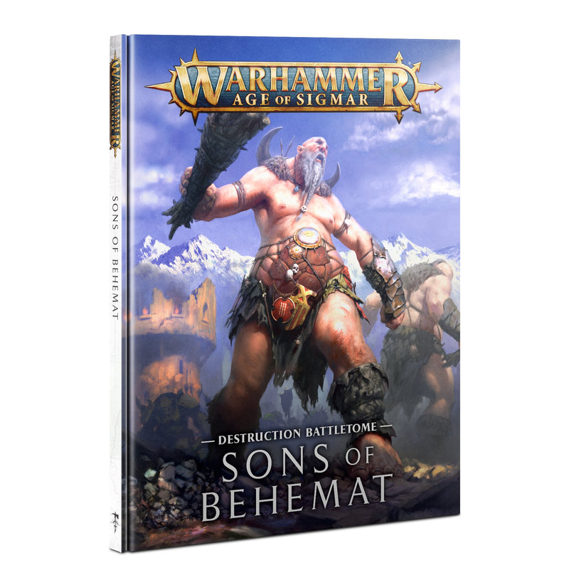 Warhammer Age of Sigmar Battletome  Sons of Behemat(OLD)