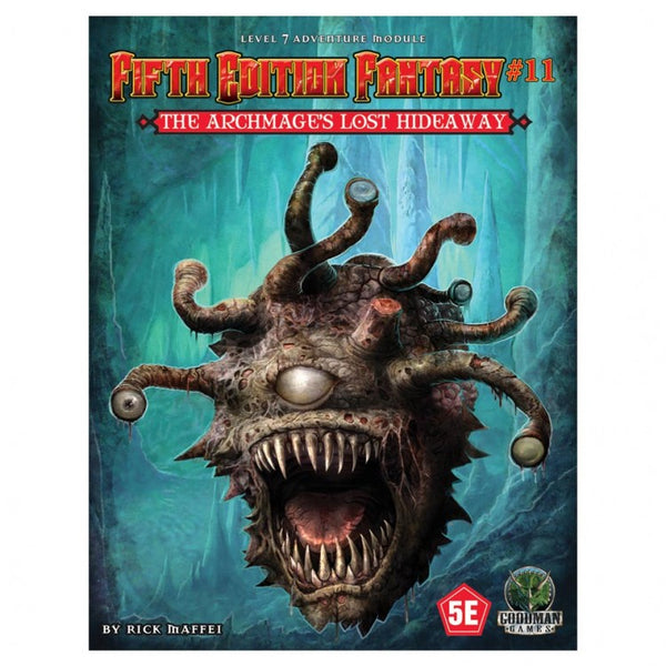 5th Edition Fantasy: #11 Archmage's Lost Hideaway - Retrofix Games