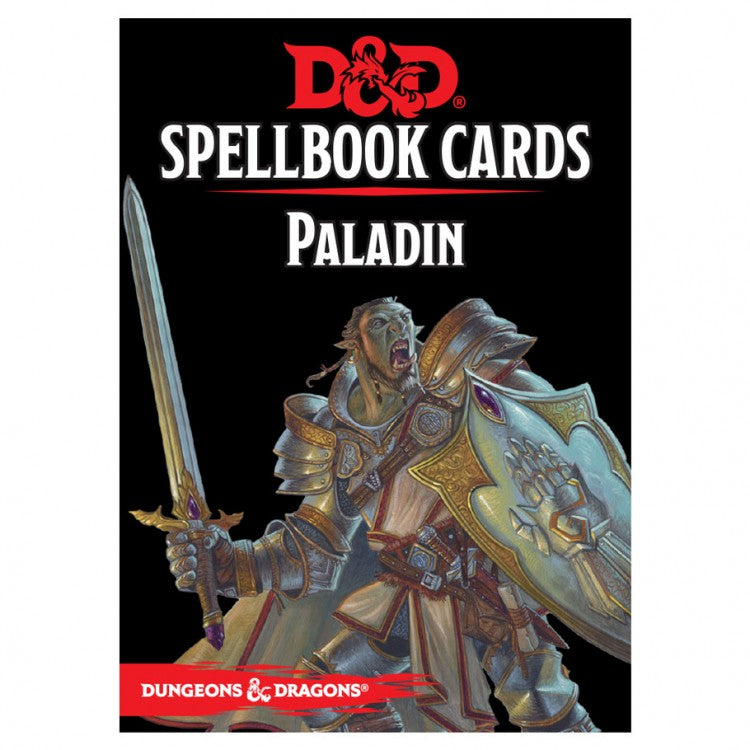 D&D Spell Cards: Paladin