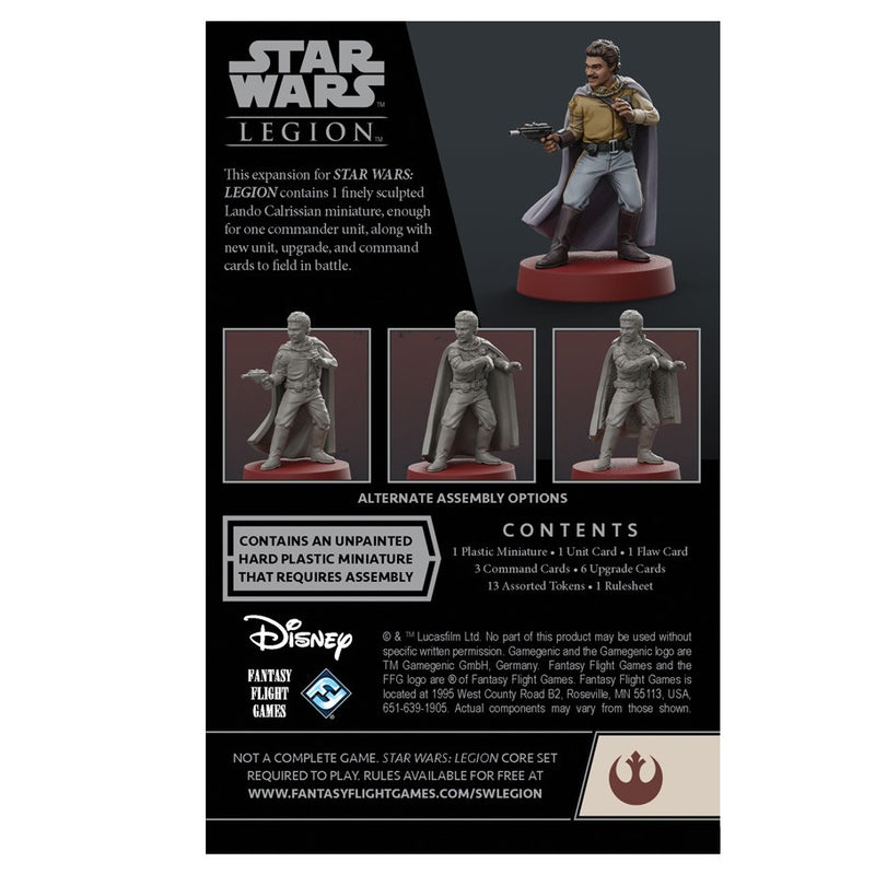 Star Wars Legion Lando Calrissian Commander Expansion