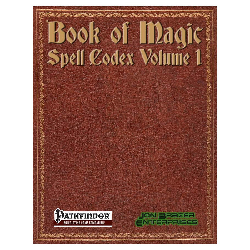 Book of Magic Spell Codex Vol 1 (Pathfinder)