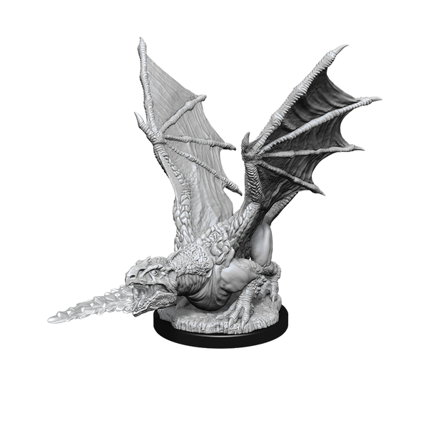 D&D Nolzur’s Miniatures: White Dragon Wyrmling