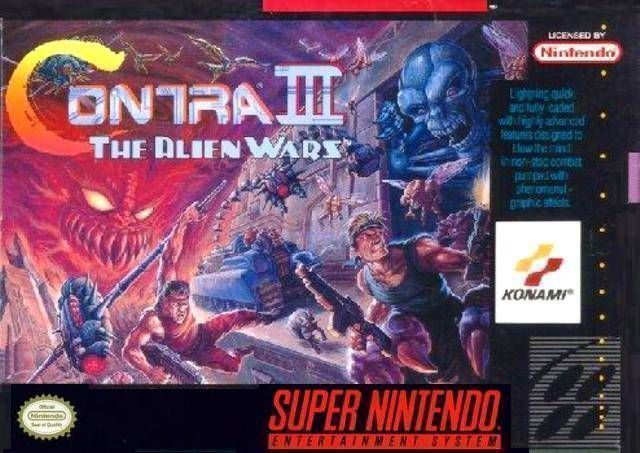 Contra III The Alien Wars (SNES)