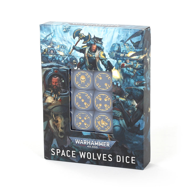 Warhammer 40K Space Wolves Dice Set