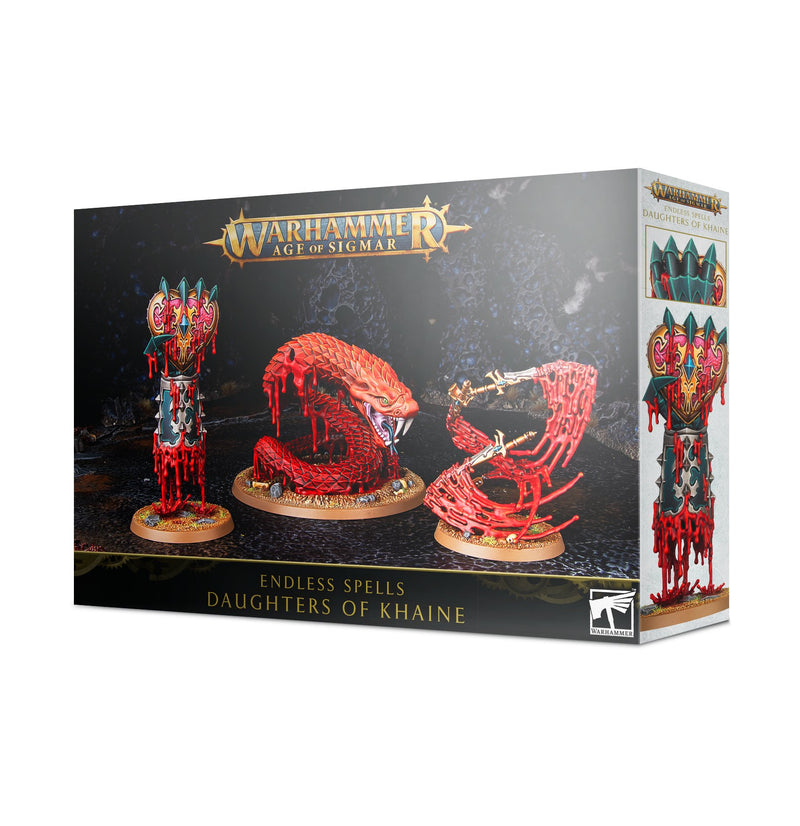 Warhammer Age of Sigmar Endless Spells Daughters Of Khaine