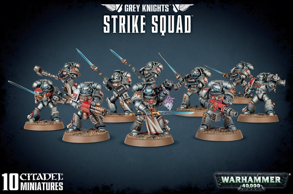 Warhammer 40K Grey Knights Strike Squad Purifier Purgation