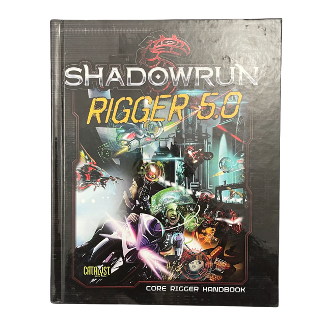 Shadowrun RPG Rigger 5.0 Core Rigger Handbook Hardback Pre-Owned