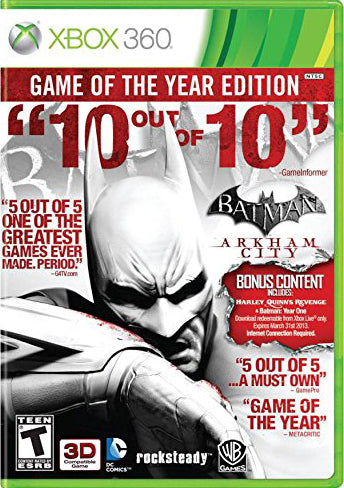 Batman: Arkham City [Game of the Year Platinum Hits] (360)