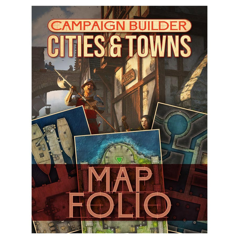 Campaign Builder Cities and Towns Map Folio