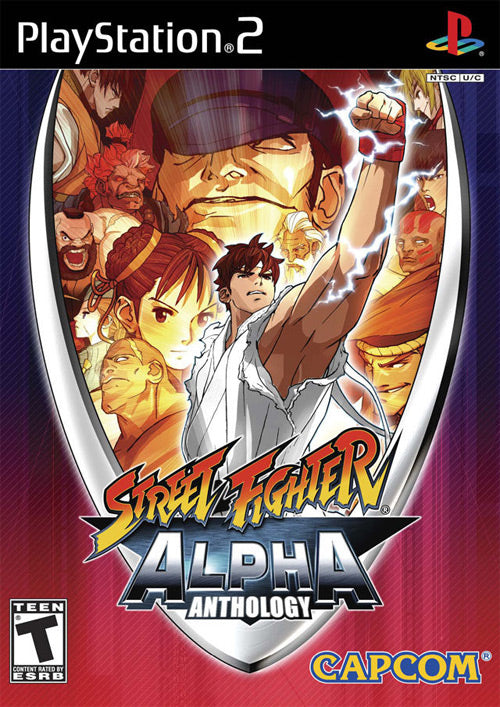 Street Fighter Alpha Anthology (PS2 Collectible) New