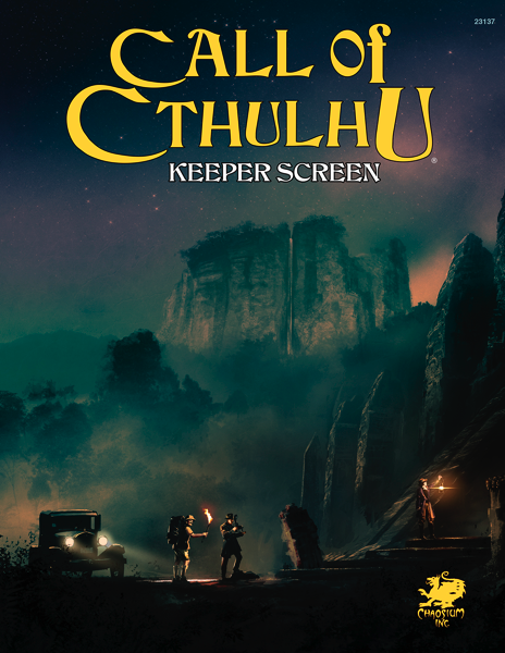 Call of Cthulhu 7th Ed: Keeper Screen Pack