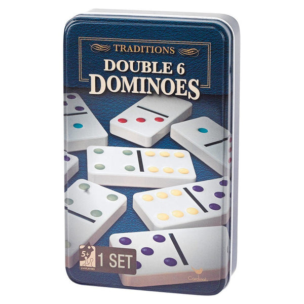 Dominoes Double 6 Tin
