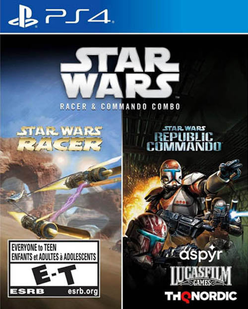 Star Wars Racer and Republic Commando Combo (PS4)