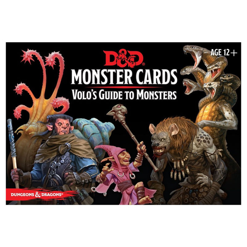 D&D 5th Ed: Monster Cards - Volo's Guide