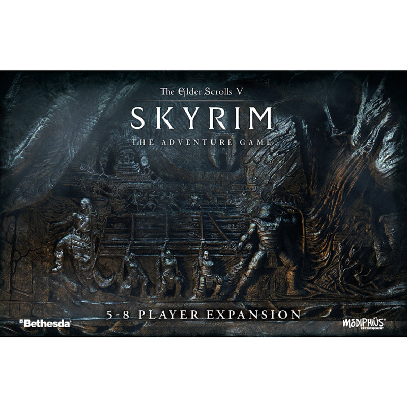 Elder Scrolls Skyrim Adventure Board Game 5-8 Player Expansion
