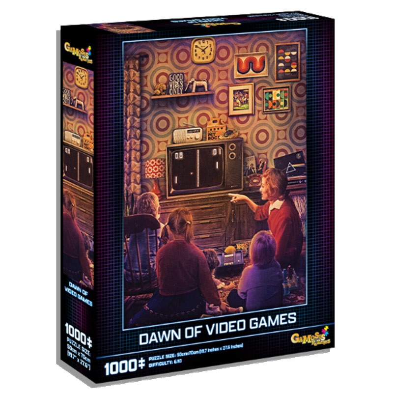 Puzzle: Dawn of Video Games 1000pc