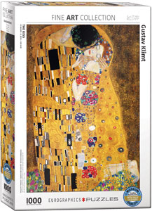 Puzzle: The Kiss by Gustav Klimt