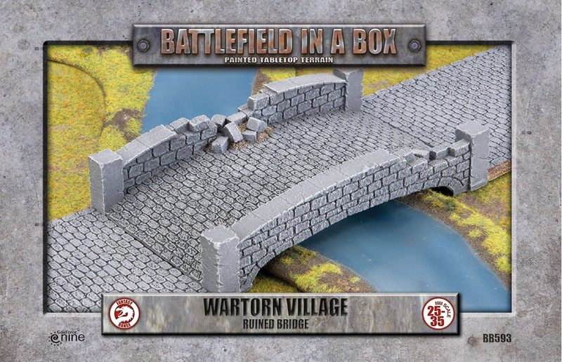 Battlefield in a Box: Wartorn Village - Ruined Bridge