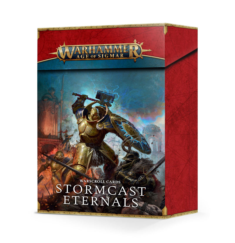 Warhammer Age of Sigmar Warscroll Cards Stormcast Eternals