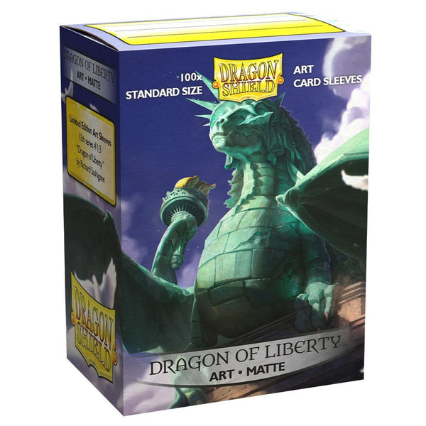 Dragon Shield Matte Art Sleeves: Dragon of Liberty