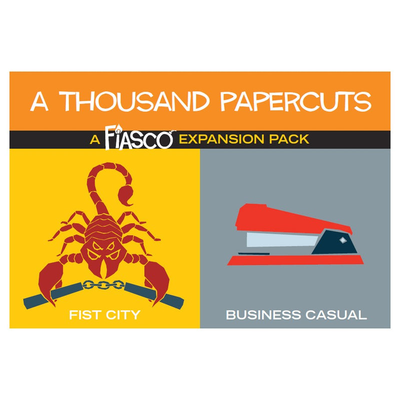 Fiasco Expansion Pack A Thousand Papercuts