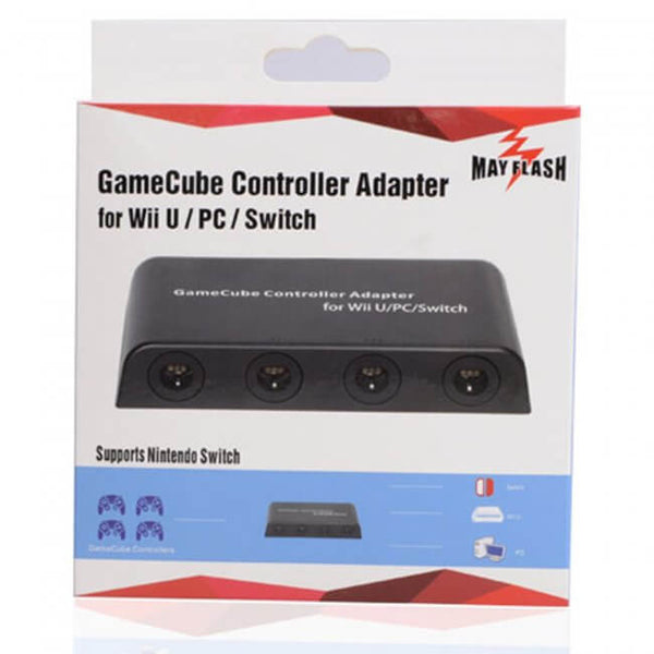 4 - Port Gamecube Controller Adapter Accessories - Video Game - Misc