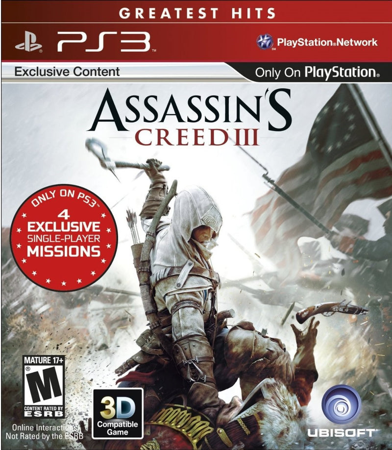 Assassin's Creed III [Greatest Hits] (PS3)