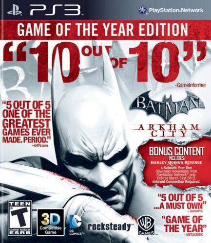 Batman: Arkham City [Game of the Year] (PS3)
